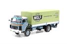 ACE 1:43 Saurer D250B F4x4 Pritsche-Plane, Peter Wolf Chur