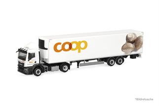 ACE H0 MAN TGS Kühlkoffer-Sattelzug, Coop *werkseitig ausverkauft*