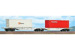 ACME H0 AAE Doppel-Containertragwagen Sggmrss 90', Den Hartogh/GB Logistics, Ep. V-VI *werkseitig ausverkauft*