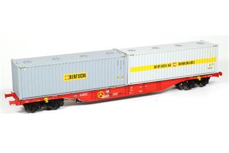 ACME H0 Cemat Containerwagen Sgns Bertschi AG