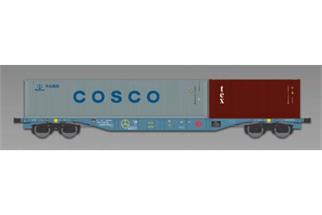 ACME H0 Cemat Containerwagen Sgnss Coso/Tex