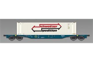 ACME H0 Cemat Containerwagen Sgnss Schweitzer