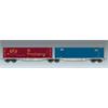 ACME H0 Doppel-Containertragwagen Sggmrss, ECS, Ep. V-VI
