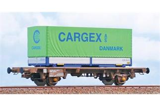 ACME H0 DSB Containertragwagen Lgmns, Cargex Danmark, Ep. V