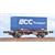 ACME H0 DSB Containertragwagen Lgmns, ECC Transport, Ep. V