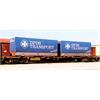 ACME H0 DSB Containertragwagen Sgns, DFDS Transport, Ep. IV-V