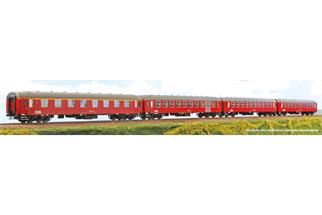 ACME H0 DSB Reisezug-Wagenset Intercity tog, Ep. IV-V, 4-tlg.