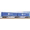 ACME H0 Ermewa Doppel-Containertragwagen Sggmrss 90', Geodis, Ep. VI
