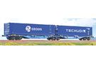 ACME H0 Eurowagon Doppel-Containertragwagen Sggmrss, GEODIS/Tschudi, Ep. VI
