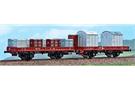 ACME H0 FS Niederbordwagen-Set Typ P, FS-Wechselpritschen, Ep. III, 2-tlg. *werkseitig ausverkauft*