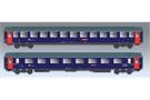 ACME H0 FS Reisezugwagen-Set, InterCity Notte, Ep. VI