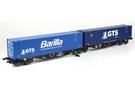 ACME H0 GTS Doppel-Containertragwagen Sggmrss ‘90, Barilla/GTS, Ep. VI *werkseitig ausverkauft*