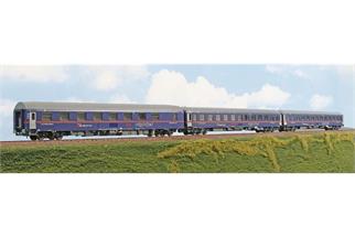 ACME H0 ÖBB/SBB Nachtzugwagen-Set, Nightjet, Ep. VI, 3-tlg.