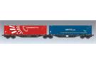 ACME H0 PKP Cargo Doppel-Containertragwagen Sggmrss 90', Codognotto/UNIT45, Ep. V-VI