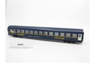 ACME H0 rail in-club Schlafwagen WLABm MU Moonlight, Ep. V-VI (Sonderserie CH)