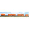 ACME H0 Touax Containertragwagen-Set 2 Sgns 60', Dinazzano Po, Ep. V-VI, 3-tlg.