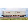 ACME H0 Touax Containertragwagen Sgns, Metrocargo Italia, Ep. V-VI