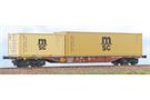 ACME H0 Touax Containertragwagen Sgnss 60', MSC, Ep. V-VI