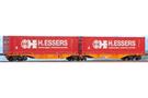 ACME H0 Wascosa Doppel-Containertragwagen Sggmrss 90', H.Essers, Ep. V-VI