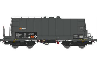 Albert Modell H0 AWT ROSCO Kesselwagen Zaes 2990, grau, Ep. VI