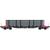 Albert Modell H0 Ermewa Rungenwagen Smnps, schwarz/pink, mit Ladung, Ep. VI