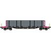 Albert Modell H0 Ermewa Rungenwagen Smnps, schwarz/pink, mit Ladung, Ep. VI