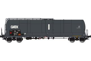 Albert Modell H0 GATX Kesselwagen Zas, grau, Ep. VI