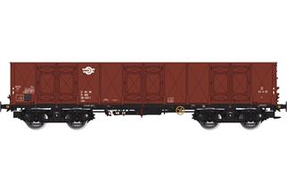 Albert Modell H0 MAV Hochbordwagen Eas, braun, Ep. IV