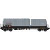 Albert Modell H0 NACCO Kesselwagen Zas, grau, Ep. VI