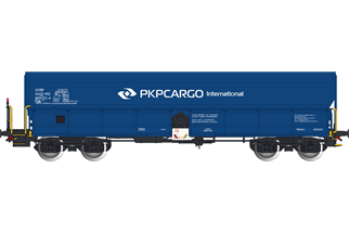 Albert Modell H0 PKP Cargo International Schüttgutwagen Fals, blau, Ep. VI