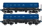 Albert Modell H0 PKP Cargo Seitenkippwagen-Set Fa/Fas, blau, Ep. VI, 2-tlg.