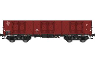 Albert Modell H0 PKP Hochbordwagen WWzo, braun, Ep. III