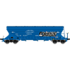 Albert Modell H0 Rail Cargo Hungaria Getreidesilowagen Tagps, blau mit Graffiti, Ep. VI *werkseitig ausverkauft*