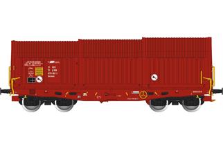 Albert Modell H0 Rail Cargo Hungaria Teleskophaubenwagen Shimms, braun, Ep. VI *werkseitig ausverkauft*