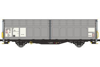 Albert Modell H0 S-GC Schiebewandwagen Hbbillns, Ep. V