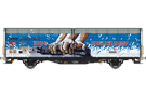 Albert Modell H0 SBB Schiebewandwagen Hbbillns, Graffiti, Ep. VI