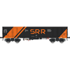 Albert Modell H0 Seville Rail Rent Hochbordwagen Eas, schwarz/orange, Ep. VI *werkseitig ausverkauft*