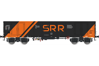 Albert Modell H0 Seville Rail Rent Hochbordwagen Eas, schwarz/orange, Ep. VI *werkseitig ausverkauft*