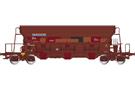 Albert Modell H0 VTG/NACCO Schüttgutwagen Tads, braun, Ep. VI *komplett vorreserviert*