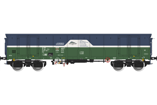 Albert Modell H0 ZOS Zvolen Hochbordwagen Eas, blau/grün, Ep. VI *werkseitig ausverkauft*