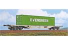 Amintiri Feroviare H0 CFR Containertragwagen Sgns, EVERGREEN, Ep. VI