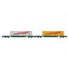 Arnold N CEMAT Containerwagen-Set, 45'-Container Nothegger, Ep. V-VI, 2-tlg. *werkseitig ausverkauft*