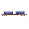 Arnold N Containerwagen, 2x22'-Coil-Container B+R Logistik Bedburg, Ep. V-VI *werkseitig ausverkauft*