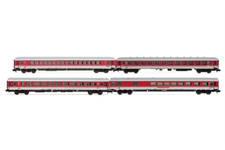 Arnold N DB AG Personenwagen-Set InterCity, Ep. V, 4-tlg. *werkseitig ausverkauft*