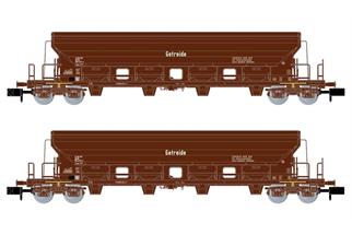 Arnold N DR Schwenkdachwagen-Set, Getreide, Ep. IV, 2-tlg.