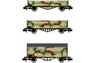 Arnold N DRB Güterwagen-Set Camouflage, Ep. IIc, 3-tlg.