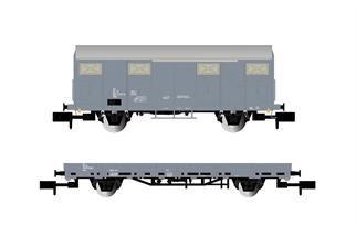 Arnold N FS Bauzugwagen-Set VGhs + Vkkkm, Ep. V, 2-tlg.