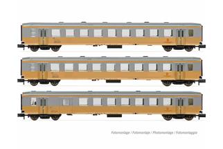 Arnold N NÖVOG Schlierenwagen-Set, silber/gold, Ep. V-VI, 3-tlg.