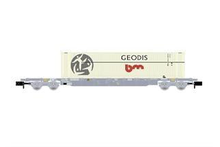 Arnold N Novatrans Containerwagen Sgss, 45'-Container GEODIS, Ep. V