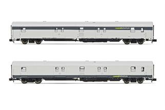 Arnold N RailAdventure Kuppelwagen-Set, ex Post-mrz, Ep. VI, 2-tlg. *werkseitig ausverkauft*